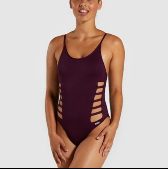 Gymshark Swim Womens Gymshark Horizon Swimsuit Winter Berry Size Small Poshmark